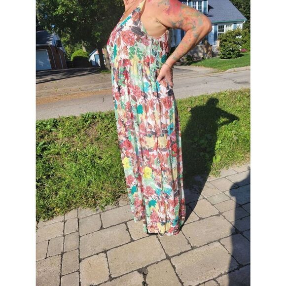 ALICE + OLIVIA floral printed maxi dress 👗Last Discount - Picture 3 of 16